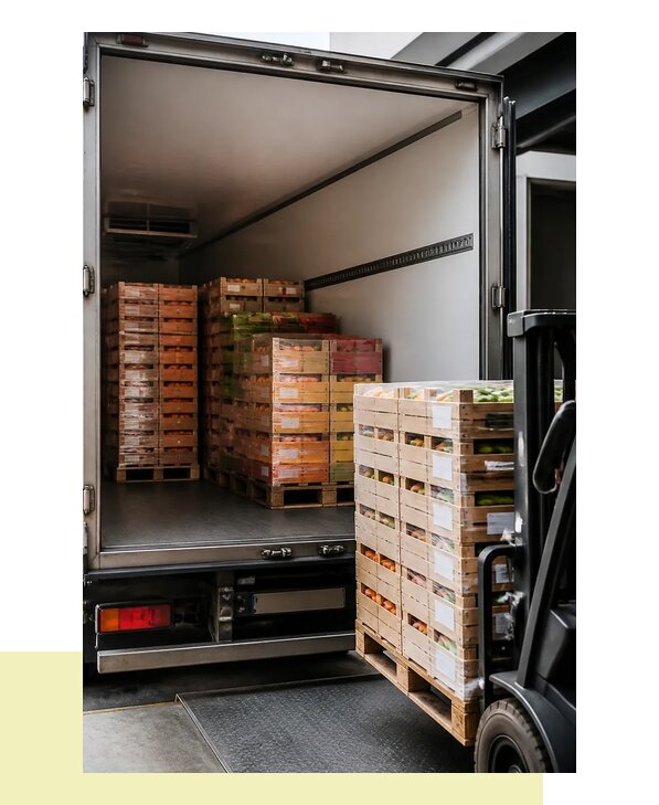 Перевозка сельхозпродукции на паллетах с доставкой в Дубну